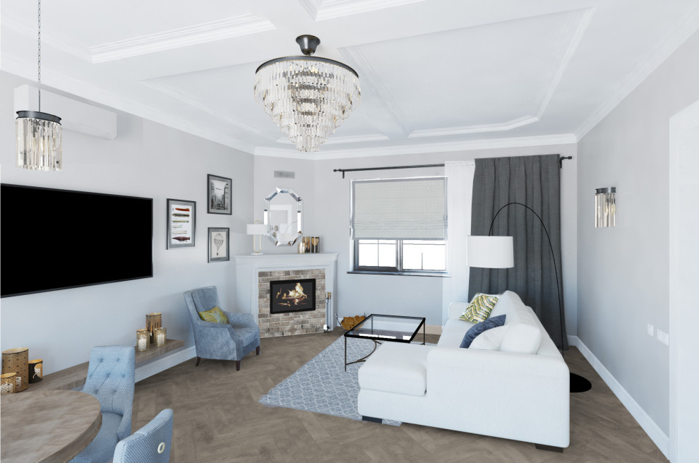 Дом в стиле американская классика