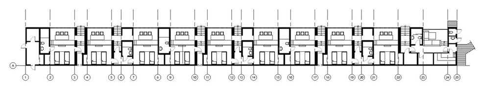 План гостиницы
