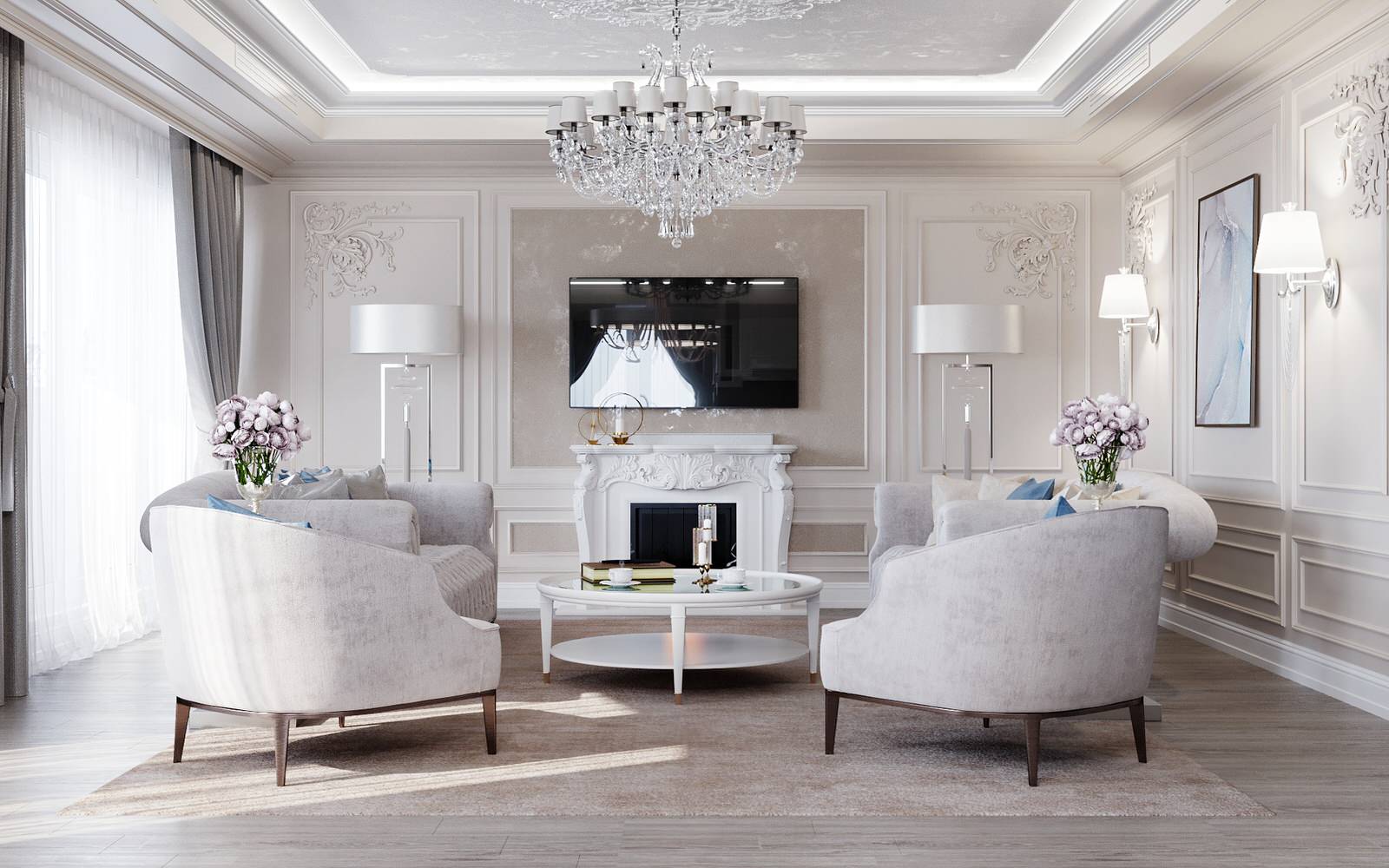 Интерьер в классическом стиле