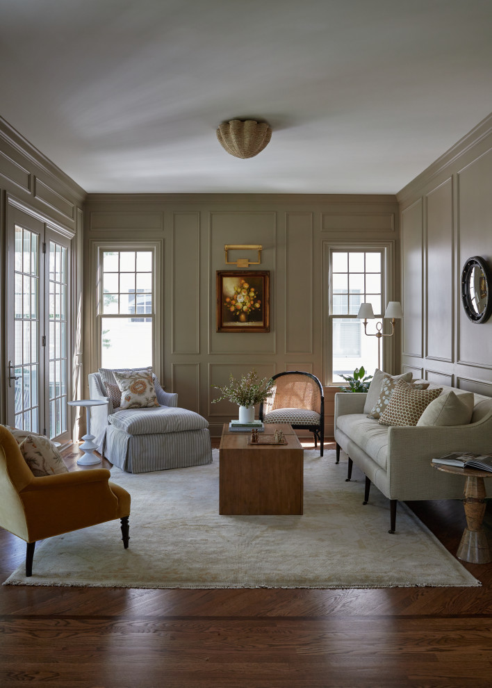 Pillement House - Farmhouse - Living Room - Chicago - by Laura Design ...