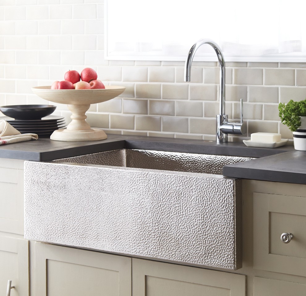 Pinnacle Copper Kitchen Sink by Native Trails