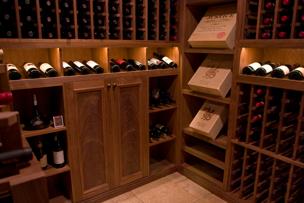 Design ideas for a traditional wine cellar in DC Metro.