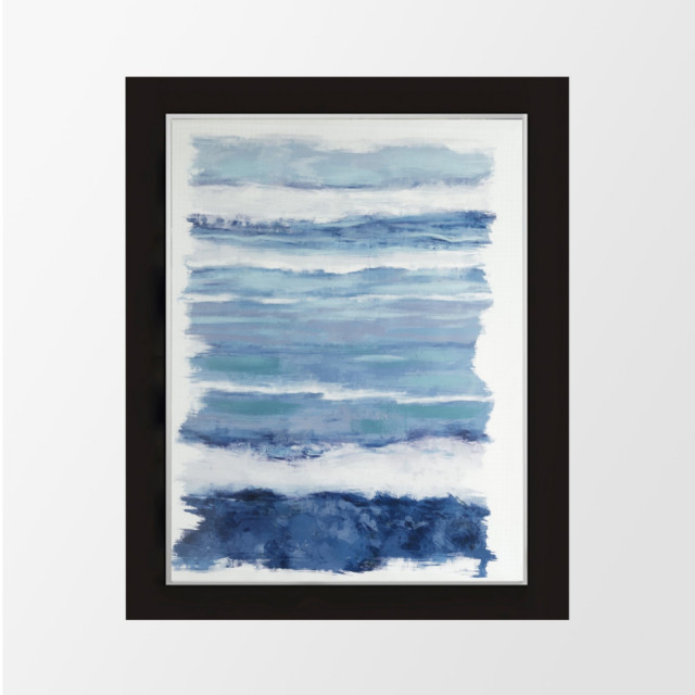 Abstract Handmade Wall Art Framed Museum Quality Wall Decor Size: 44x56 ...