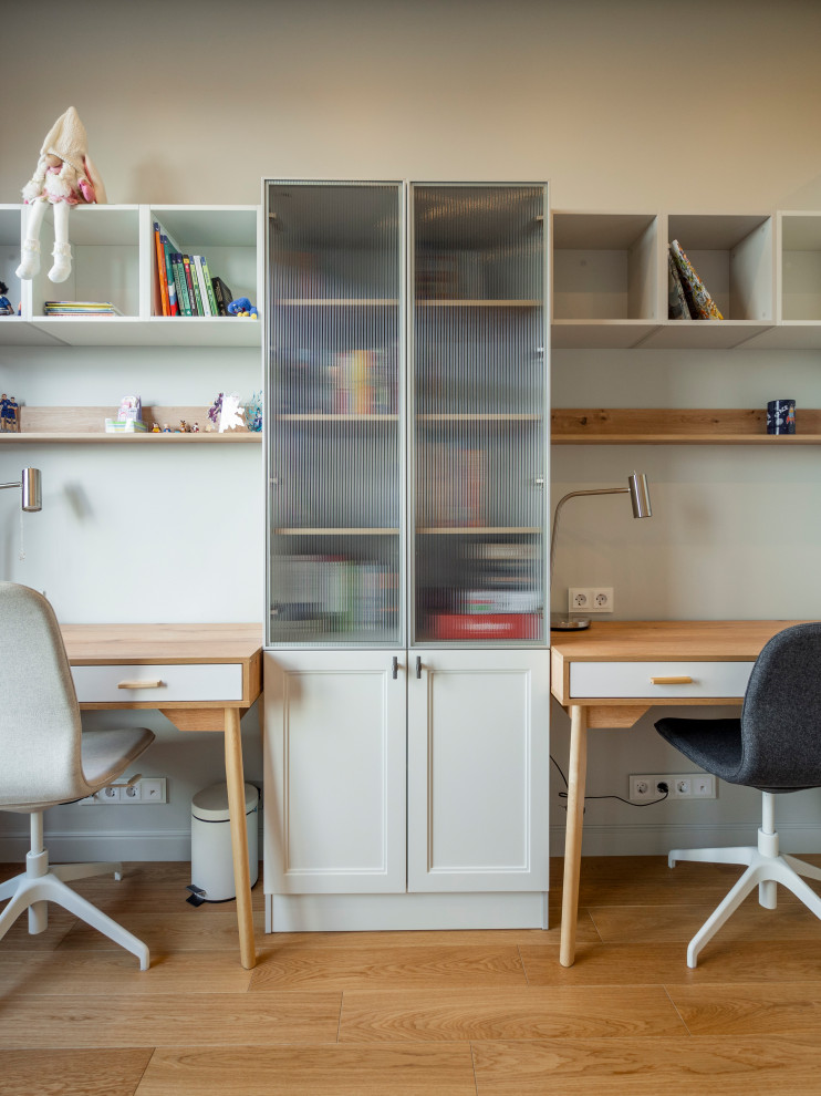 Меблировка детской комнаты для 2 детей