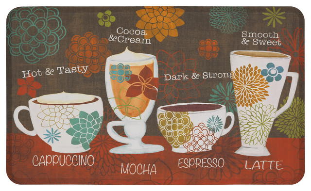 Mohawk Home Dri Pro Comfort Mat Tasty Coffee Words Contemporary