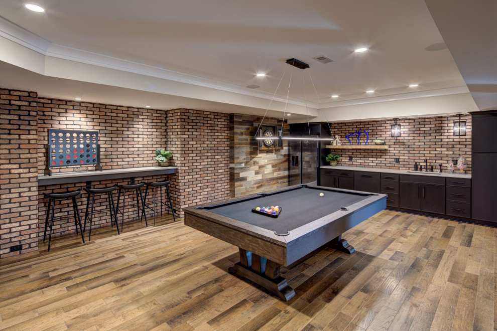 Example of a transitional home design design in DC Metro