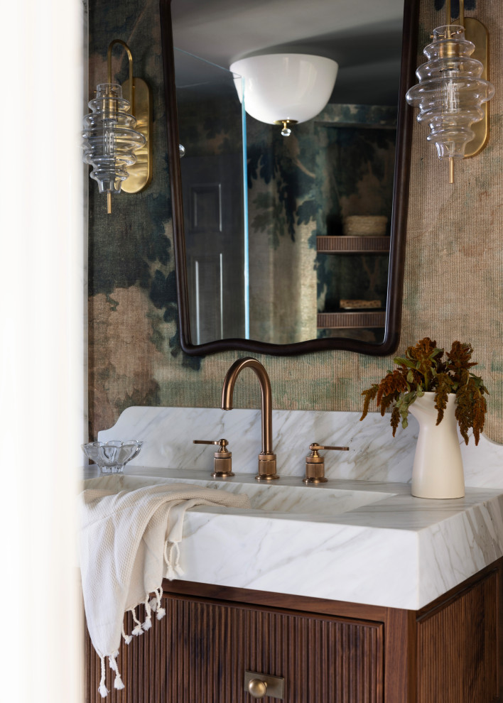 Modern Heirloom - Mediterranean - Powder Room - San Francisco - by ...