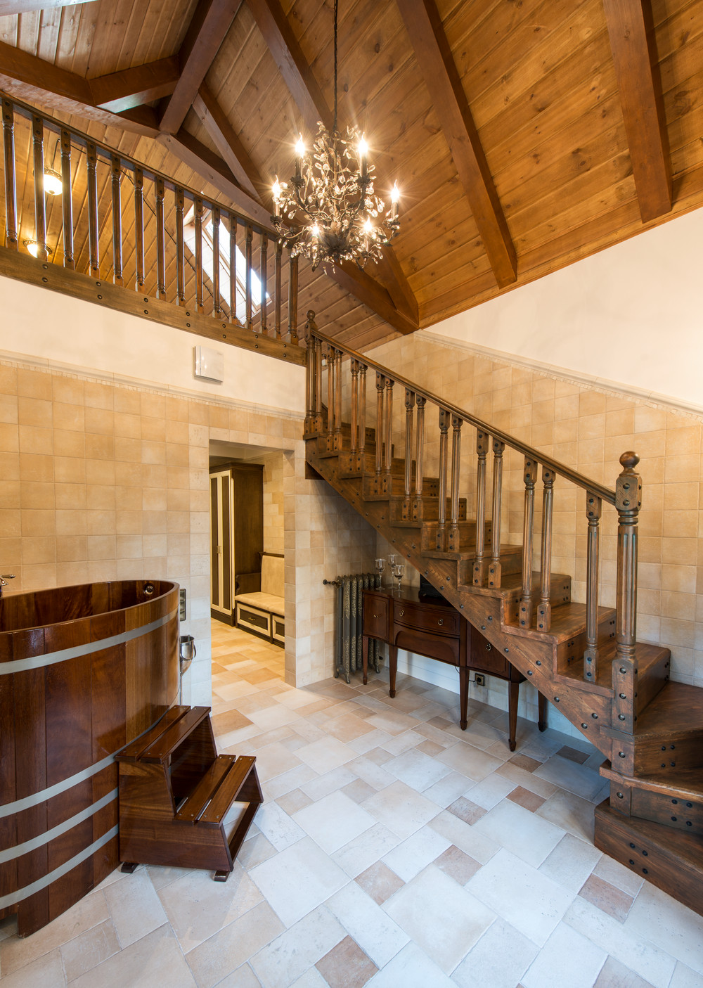 Интерьеры дома в поселке "Третья Охота"