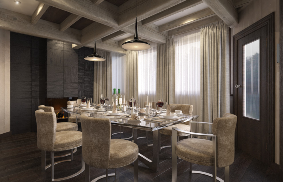 Интерьер коттеджа