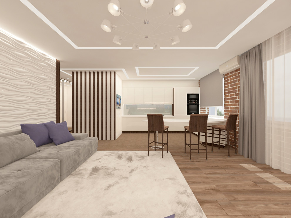 дизайн-проект 3-х комнатной квартиры, Московская обл, г. Люберцы