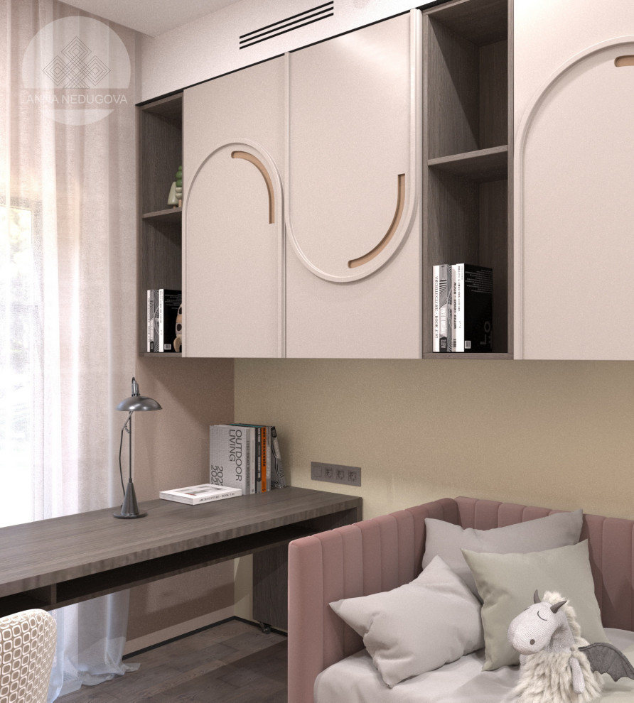 Дизайн проект загородного дома, д. Жаворонки, Московская область.