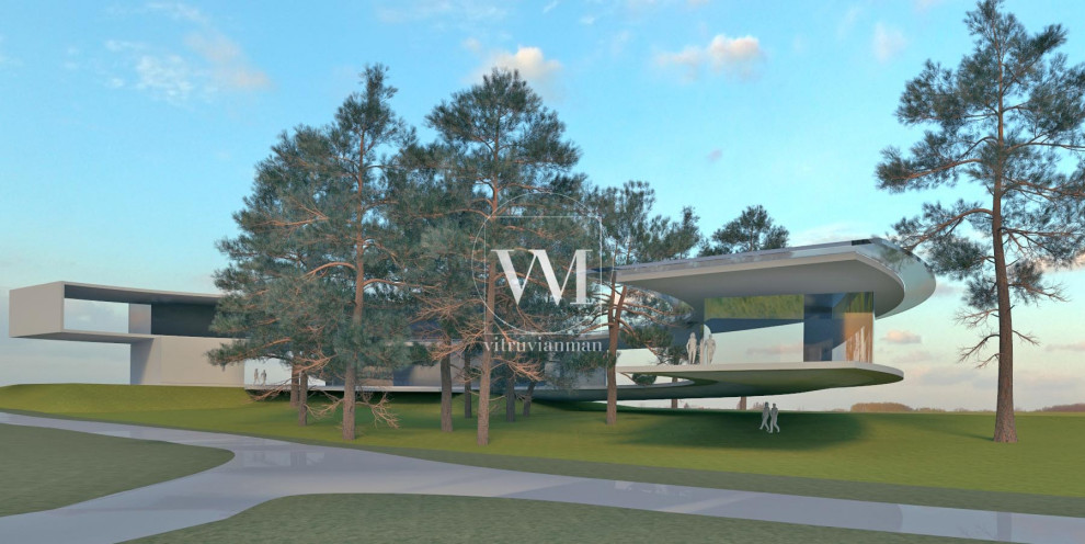 Архитектурная концепция виллы №1