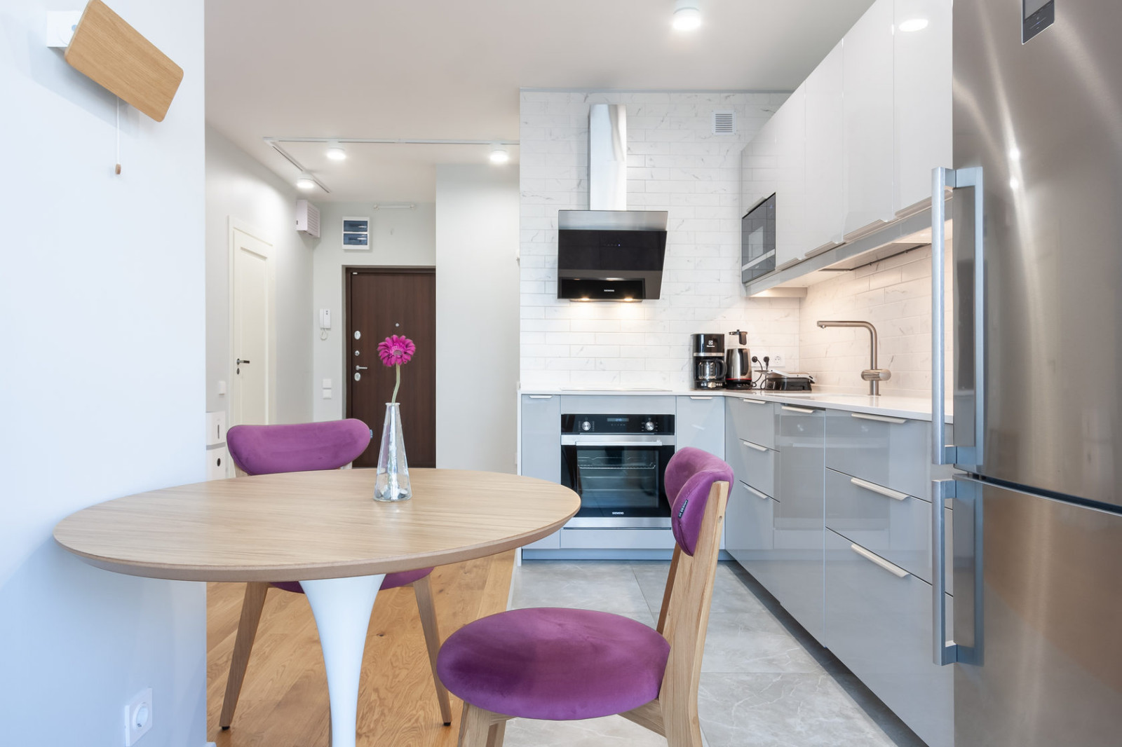 Проект кухни в скандинавском стиле