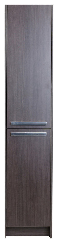 Eviva Lugano 16" Side Cabinet, Gray Oak