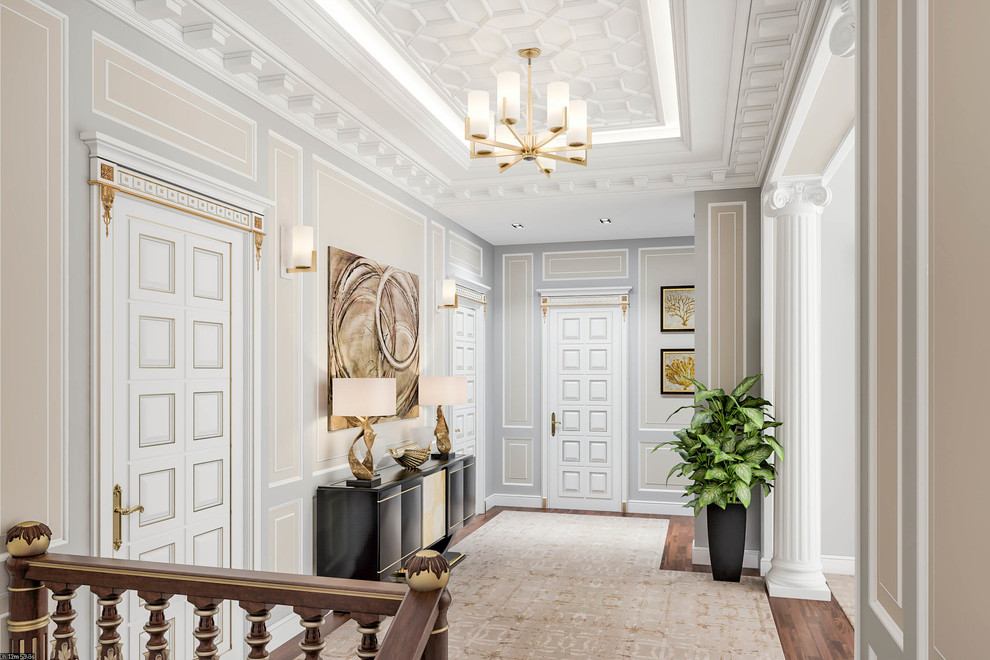 Elegant and modern entrance hall