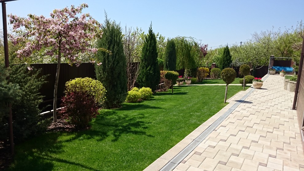 Участок на склоне