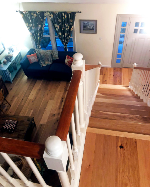 Hickory Stair Treads Classique Escalier Autres périmètres par