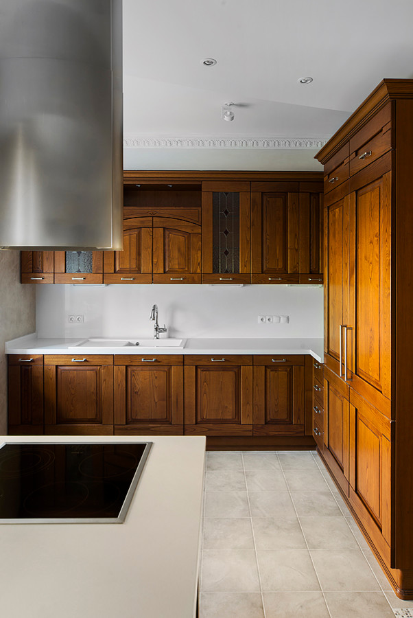 Кухня в квартире на ул. Профсоюзная