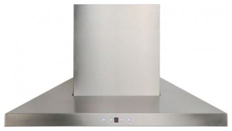 AirPRO AP238-PSL-36 36" Wall Mount Range Hood With 860 CFM  Touch Sensitive Blue