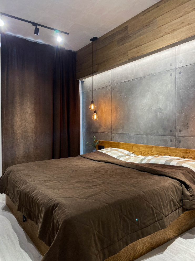 Проект в стиле Loft для молодой семьи.