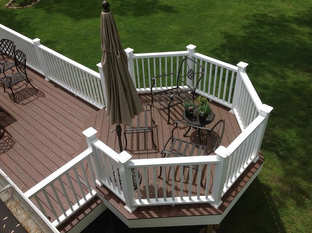 Fiberon Composite Decking contemporary-traedaeck