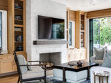 Beach Style Family Room by Brandon Architects, Inc.