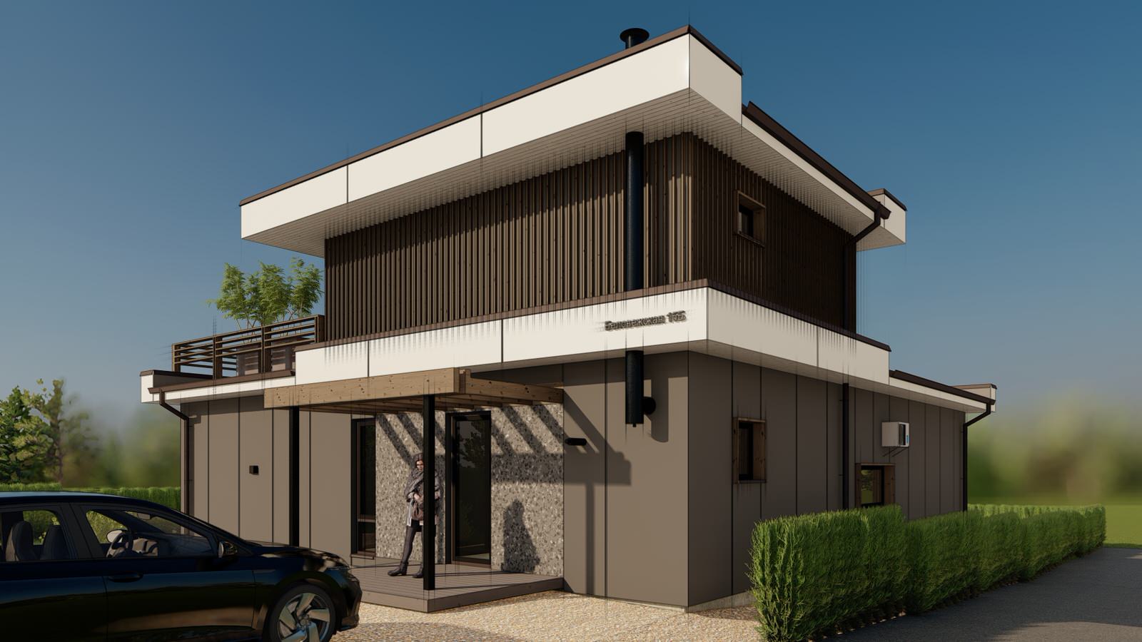 Реконструкция каркасного дома в г. Казань