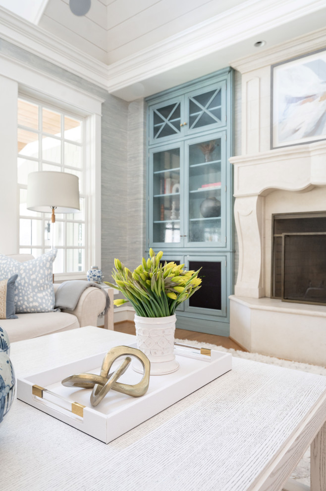 Inspiration for a transitional home design remodel in Baltimore