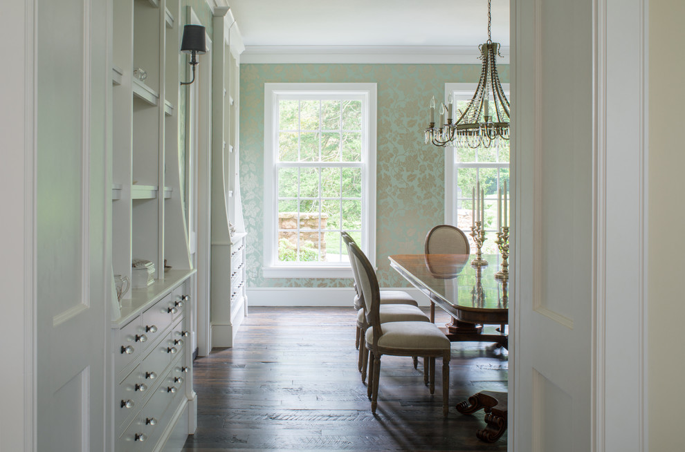 Inspiration for a cottage dining room remodel in DC Metro