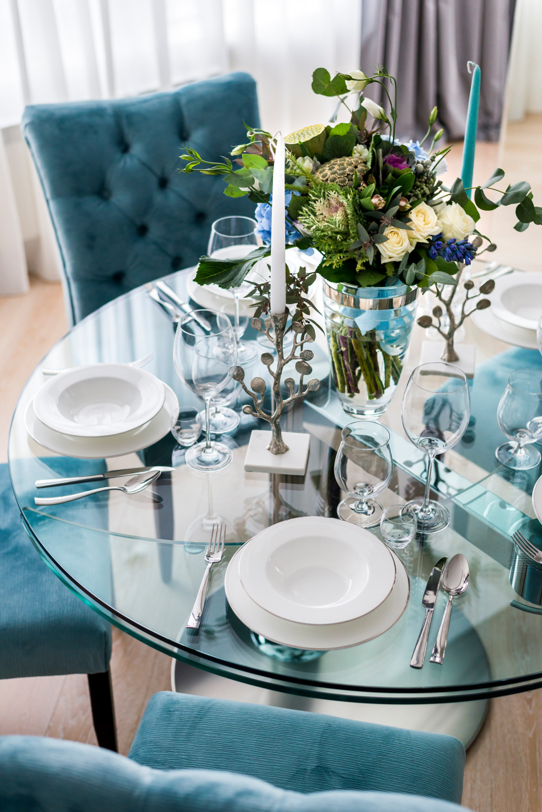 Интерьер квартиры в ЖК "Скай Форт"