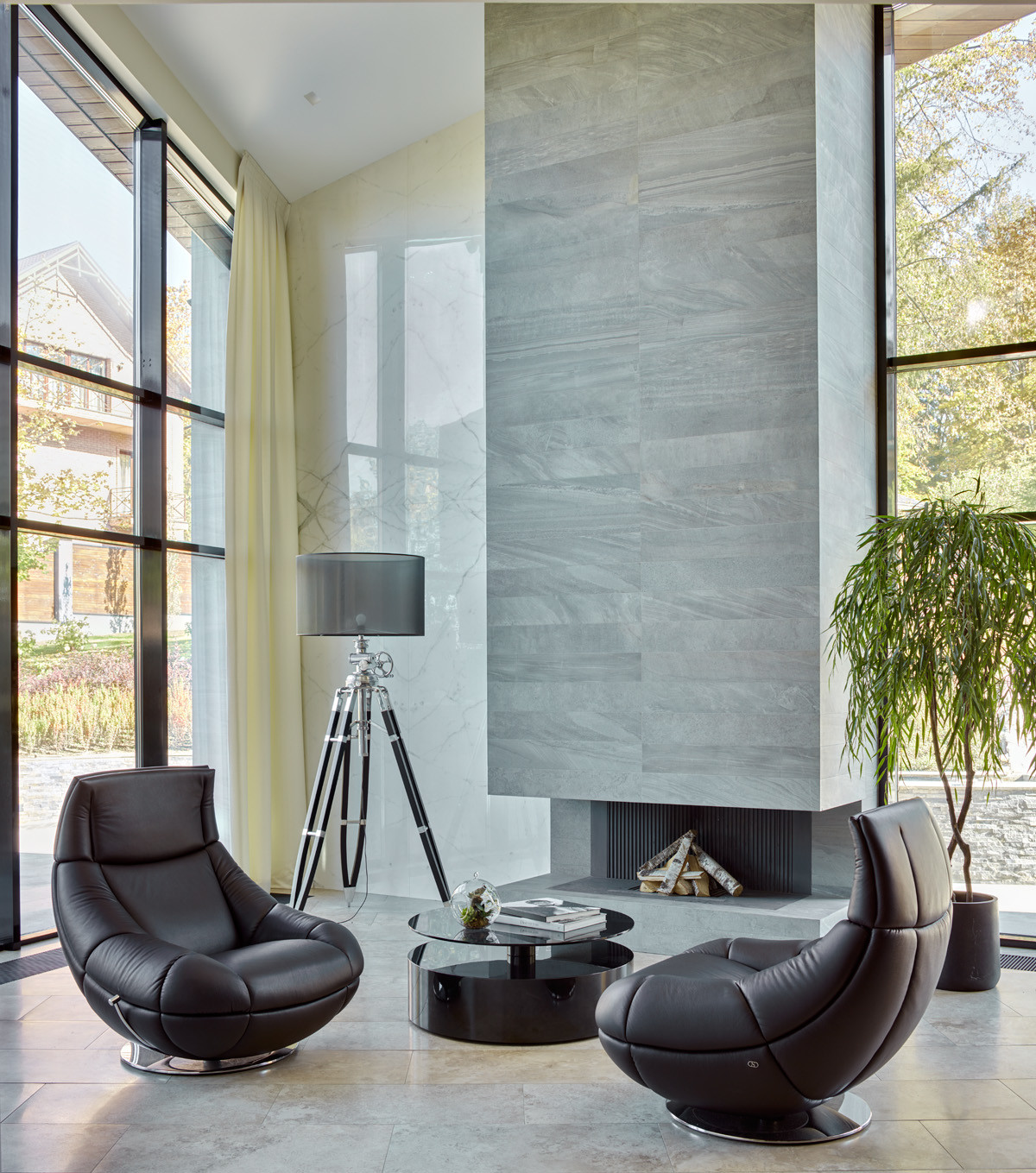 Интерьеры загородного дома на Истре