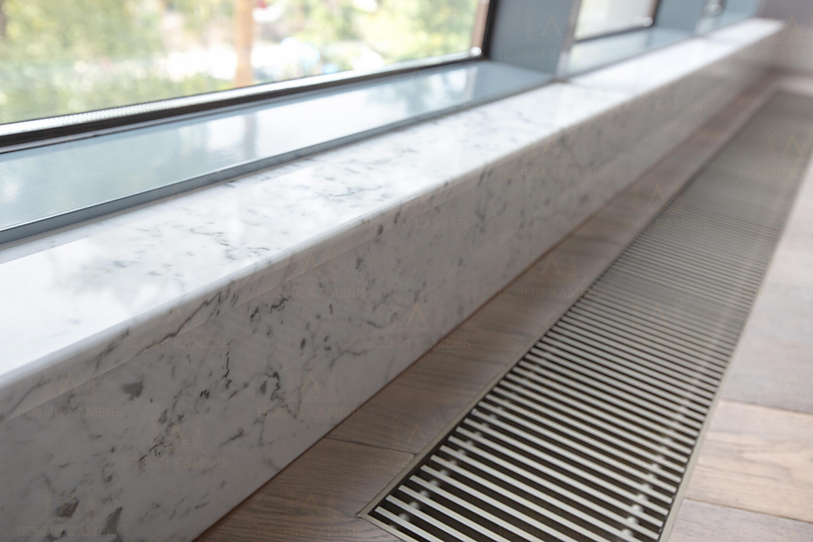 Плинтус из мрамора