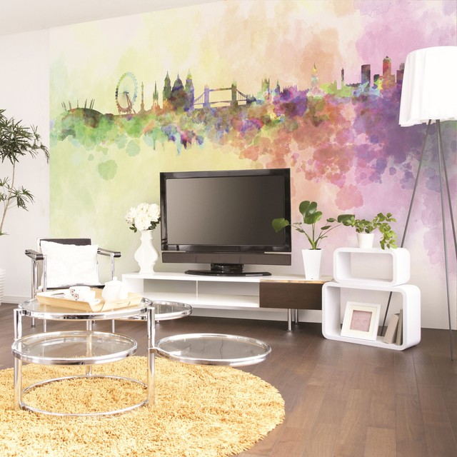 Wall Murals trendy-dagligstue