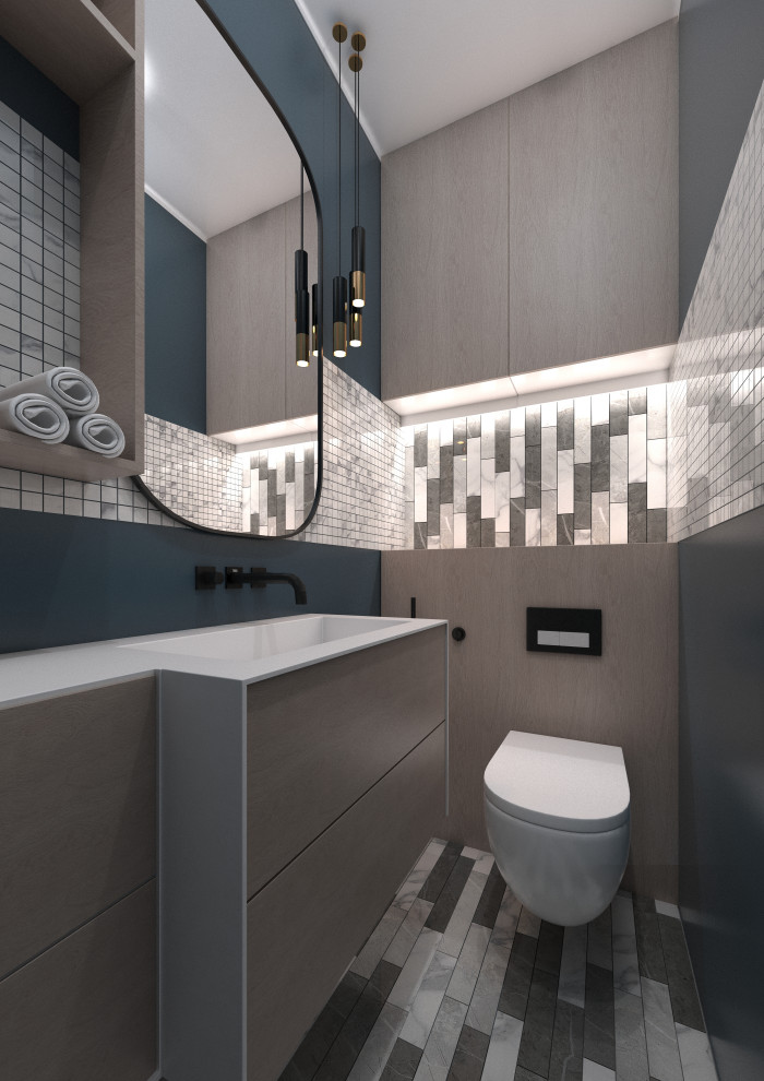 Санузел и душевая, жк Рехард