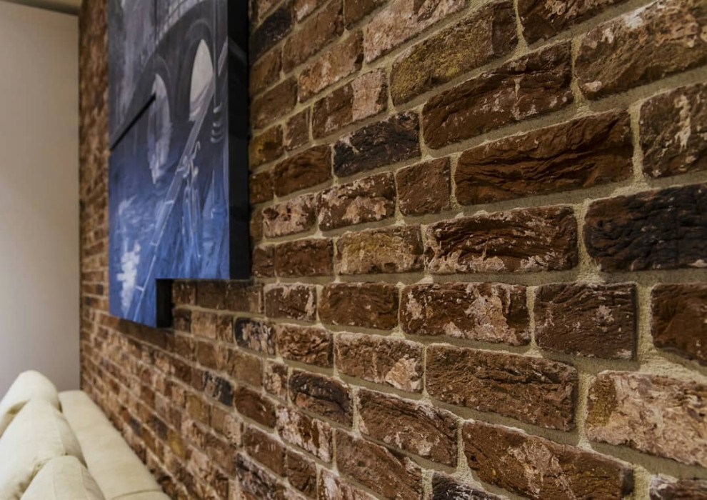 Реализация проекта "Аристократический лофт" дом в три уровня, г.Краснодар