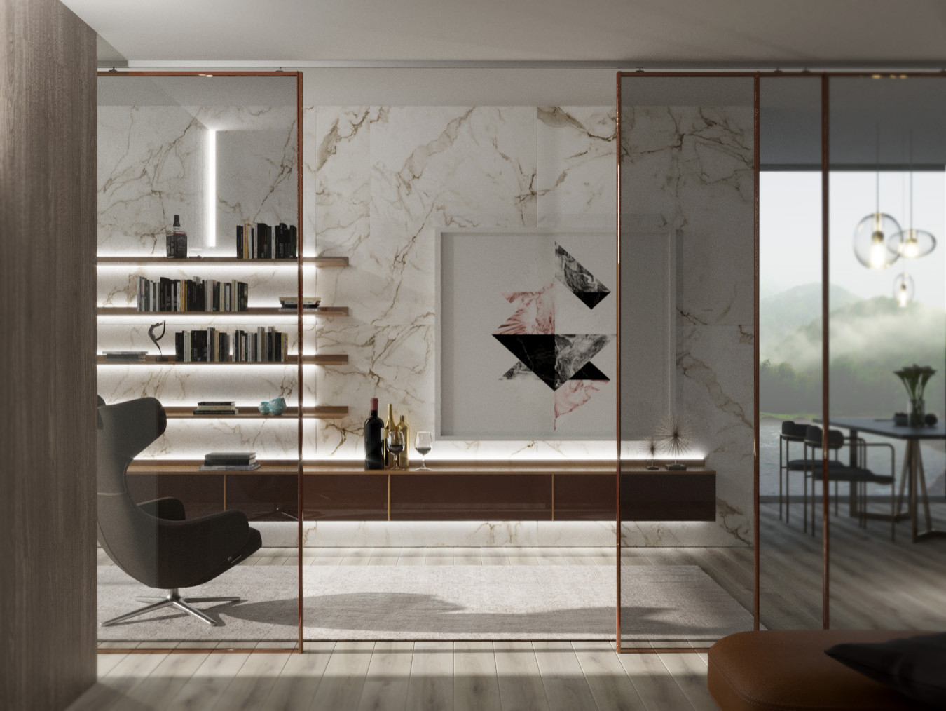 Интерьер жилого дома