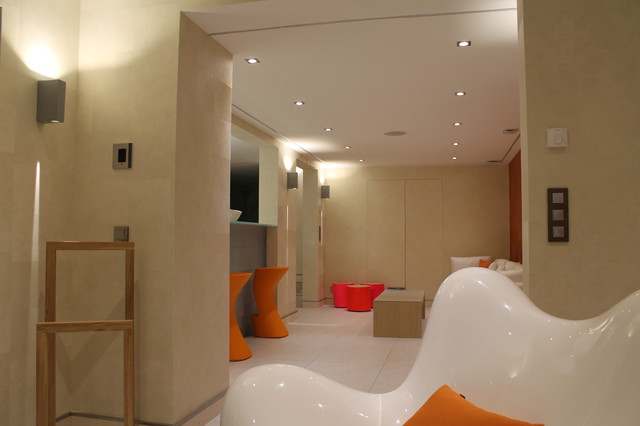 Montagne midcentury-pool