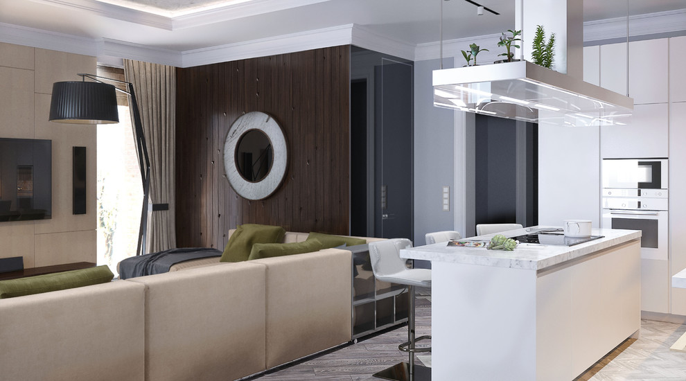 Дизайн-проект квартиры в жк EGODOM