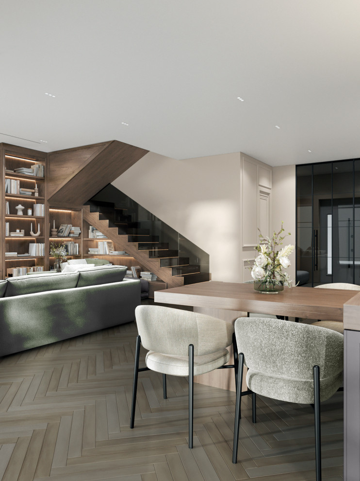 Дом с лавандовой кухней