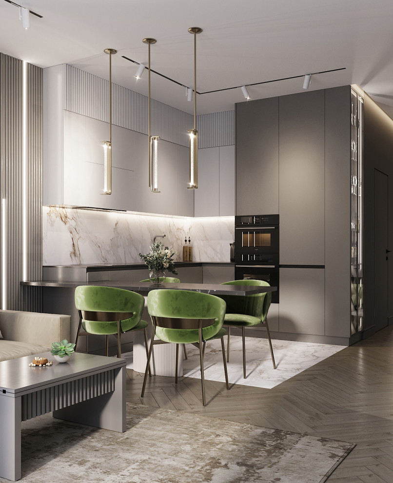 Дизайн интерьера квартиры в L-Town