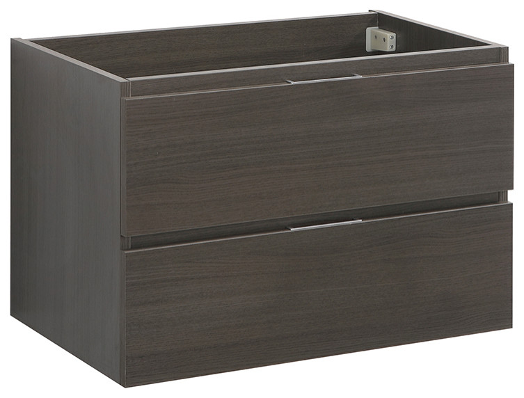 Valencia Wall Hung Bathroom Dark Slate Gray, 24", 30