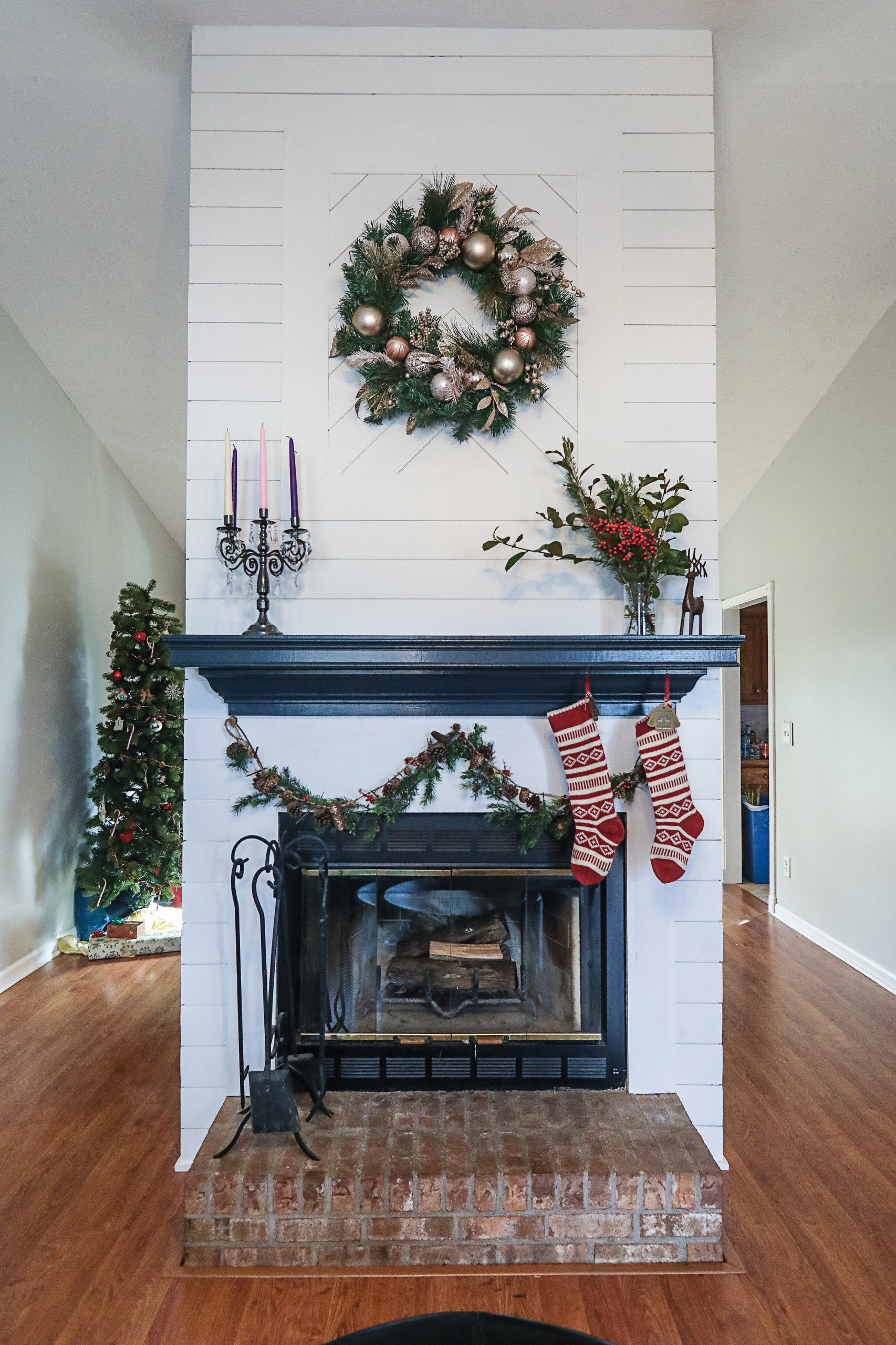 Hoschton Fireplace, Master and Guest Bath Remodel