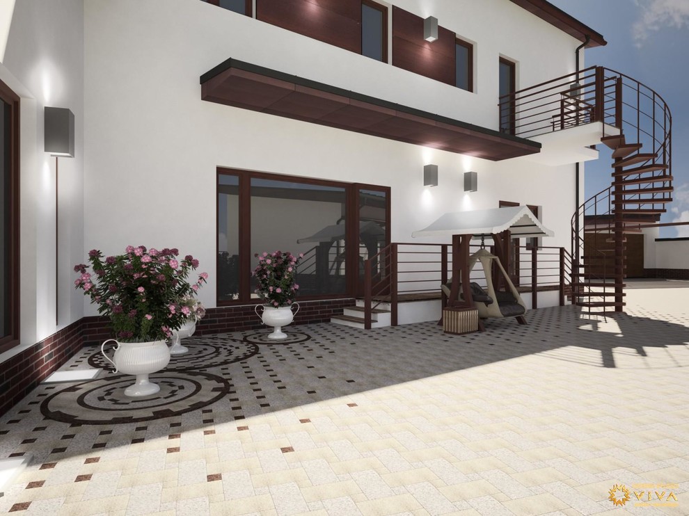 3D визуализация участка и строений в поселке Медовое, Санкт-Петербург