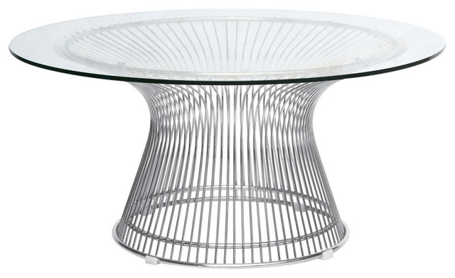 Warren Platner Style Coffee Table Gl Contemporary Warren Platner Style Coffee Table Gl Contemporary Tables By Mid Mod
