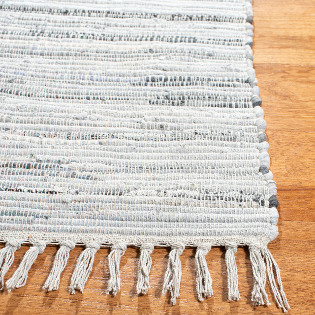 Safavieh Rag Rug Collection RAR121 Rug, 4' Square - Contemporary - Area ...