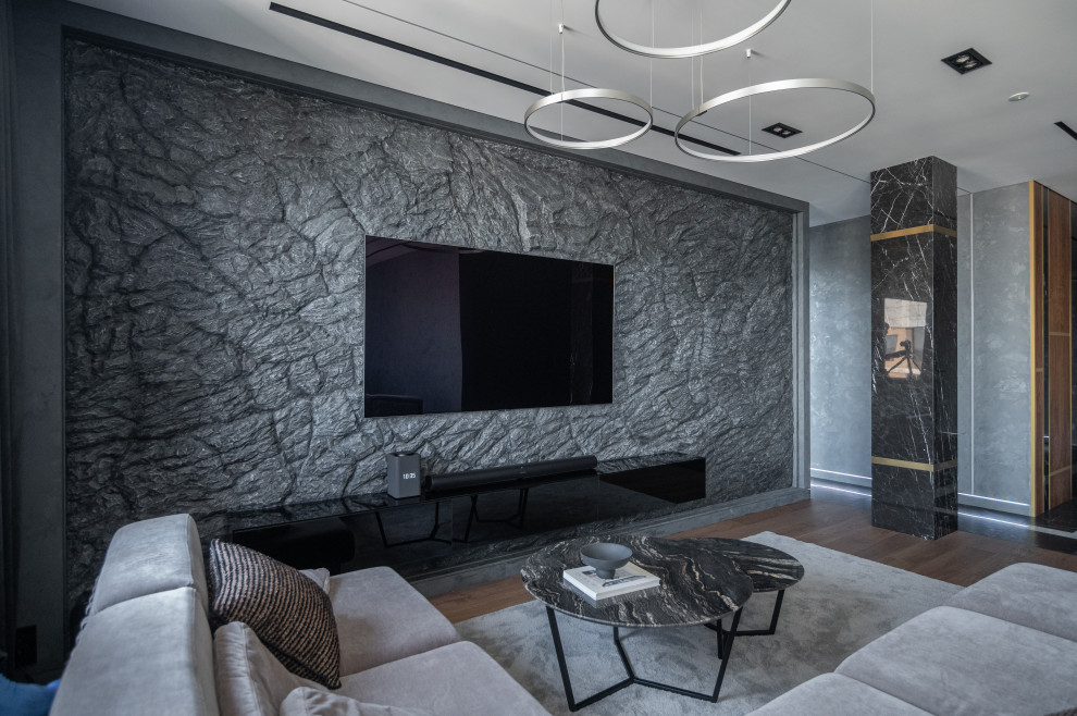 Пентхаус (современный) - гостиная