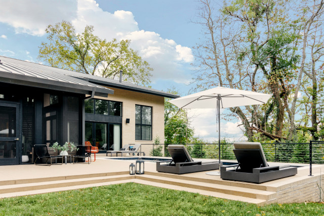 Backyard retro-pool