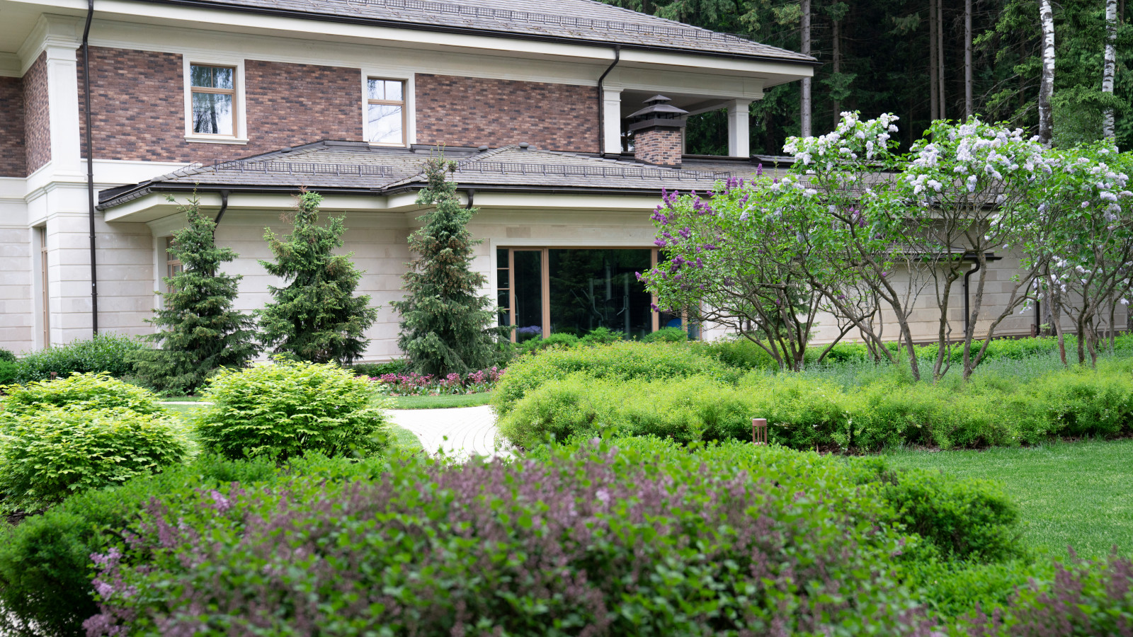 Вилла в стиле Райта. КП "Грибово" 2018 г.