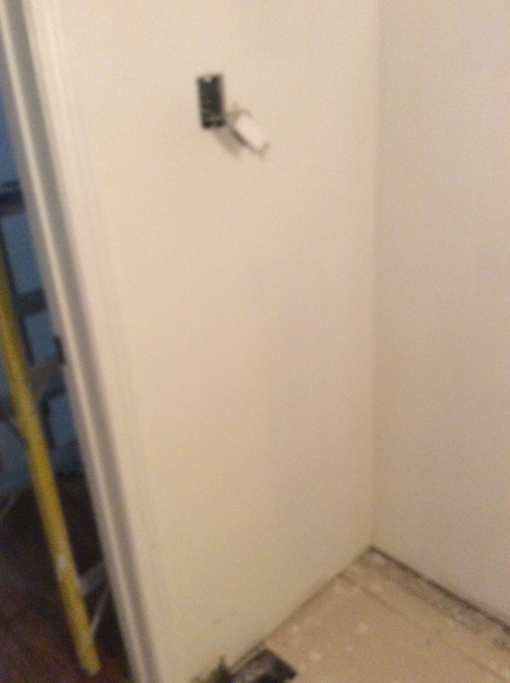 Redoing powder room