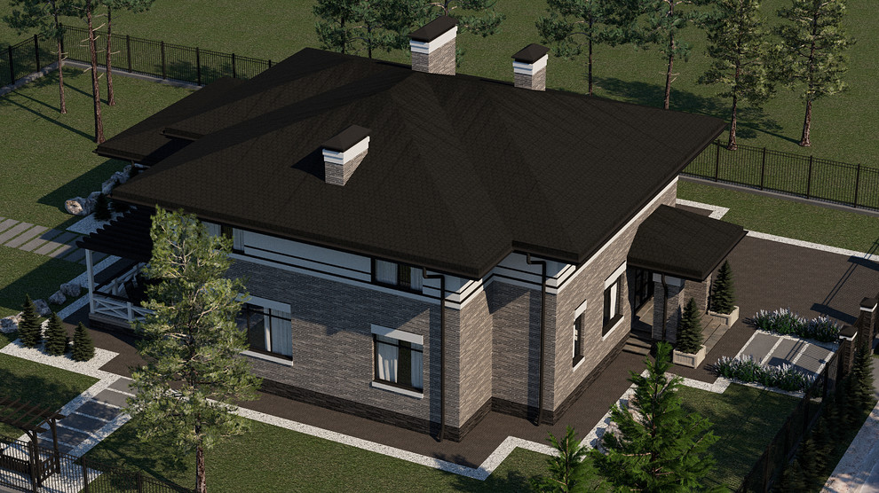 Индивидуальный жилой дом в посёлке Нагорный